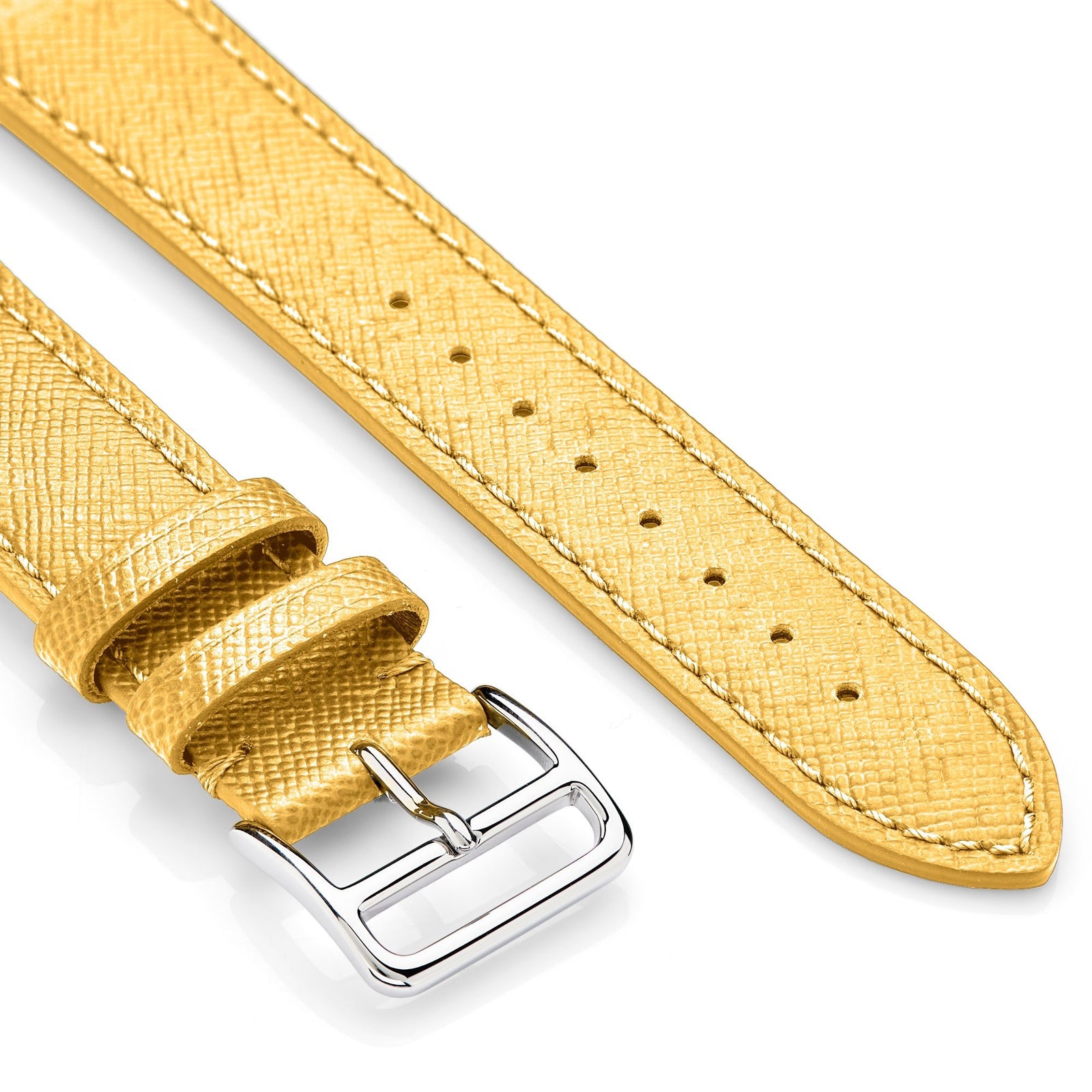 Saffiano Leather Apple Watch Strap - &Diamonds