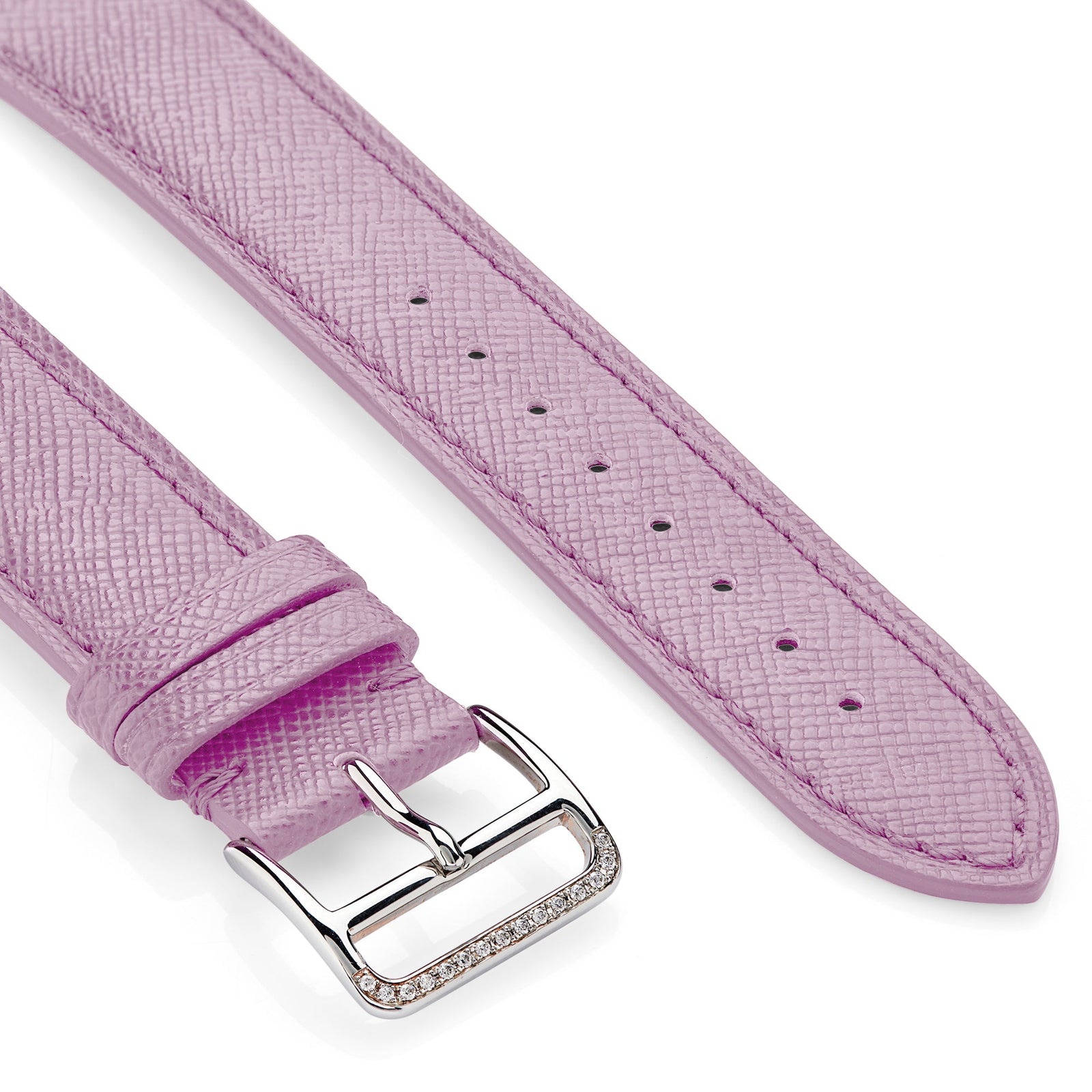 Saffiano Leather Apple Watch Strap - &Diamonds