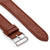 Saffiano Leather Apple Watch Strap - &Diamonds