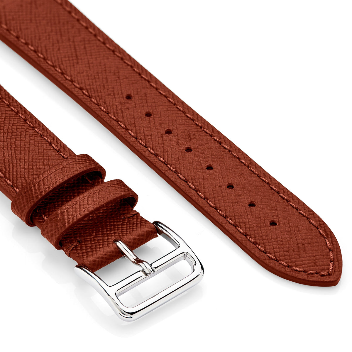 Saffiano Leather Apple Watch Strap - &Diamonds