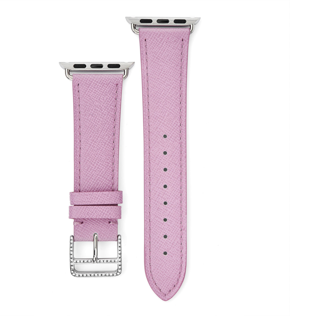 Saffiano Leather Apple Watch Strap - &Diamonds