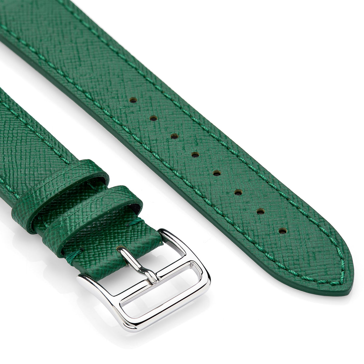 Saffiano Leather Apple Watch Strap - &Diamonds