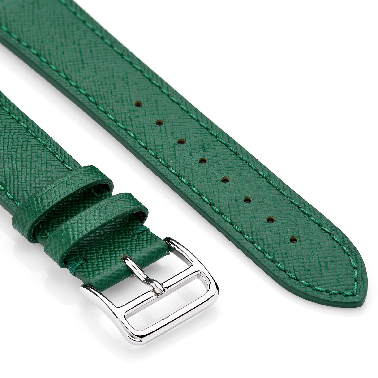 Saffiano Leather Apple Watch Strap - &Diamonds